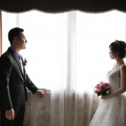 婚禮攝影 震平、若綺 桃園晶悅飯店迎娶 來福星花園大飯店晚宴