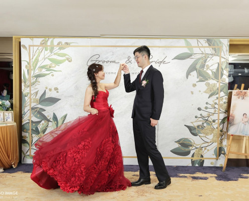 新板彭園婚禮攝影 立偉、玉萍 8F花園廳 結婚午宴拍攝